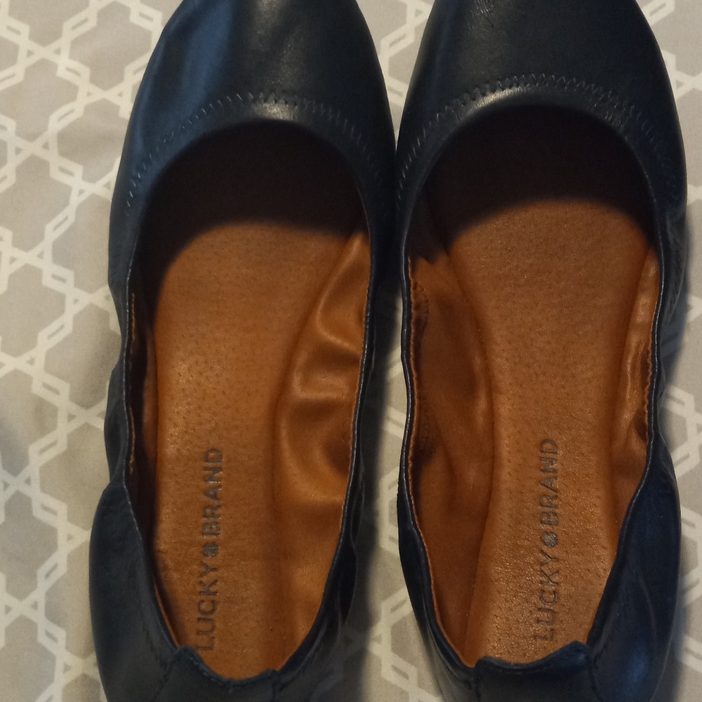 Lucky Brand Emmie Flats - Navy